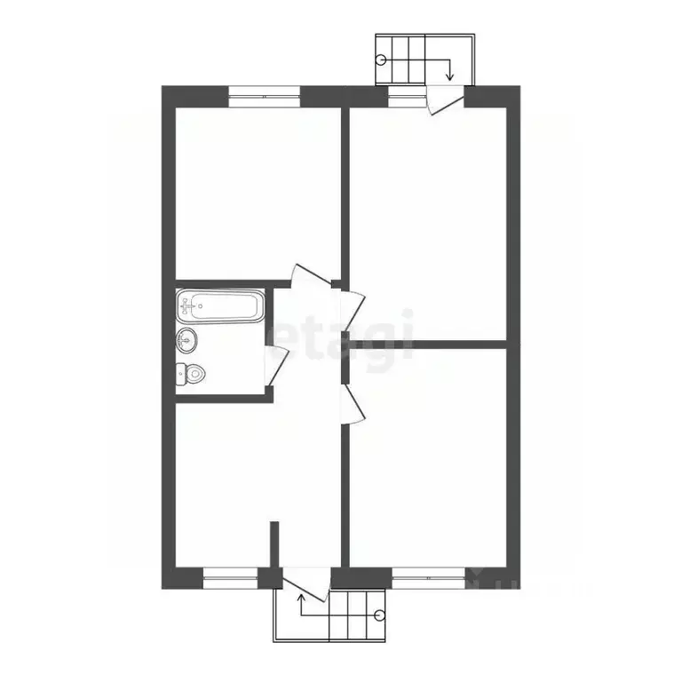 Таунхаус в Ростовская область, Мясниковский район, Красный Крым хут. ... - Фото 2