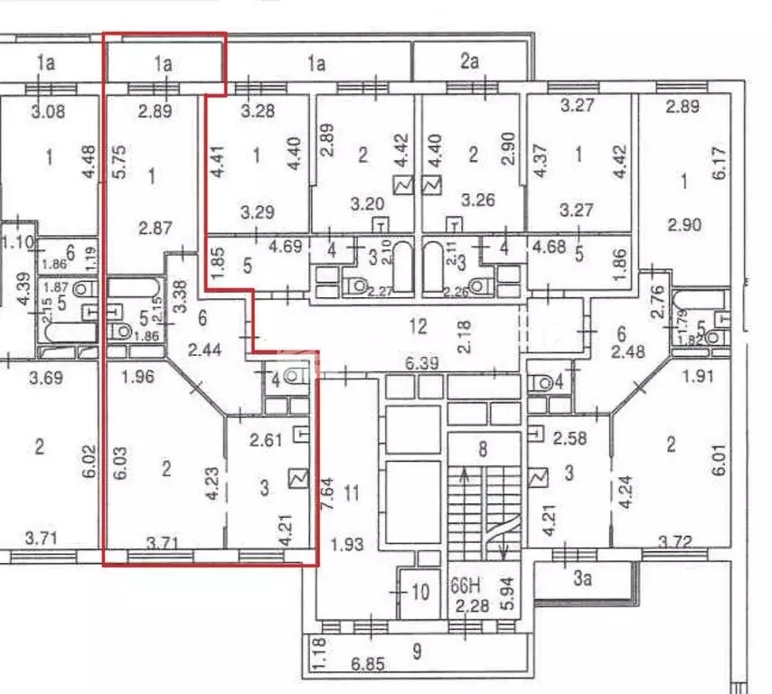 2-комнатная квартира: Москва, Новогиреевская улица, 5 (65.2 м) - Фото 1