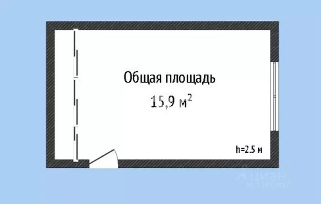 Комната Брянская область, Брянск ул. Костычева, 41к1 (15.9 м) - Фото 1