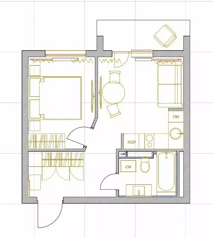 1-комнатная квартира: Маркова, жилой комплекс Ботаника, 2 (37 м) - Фото 2