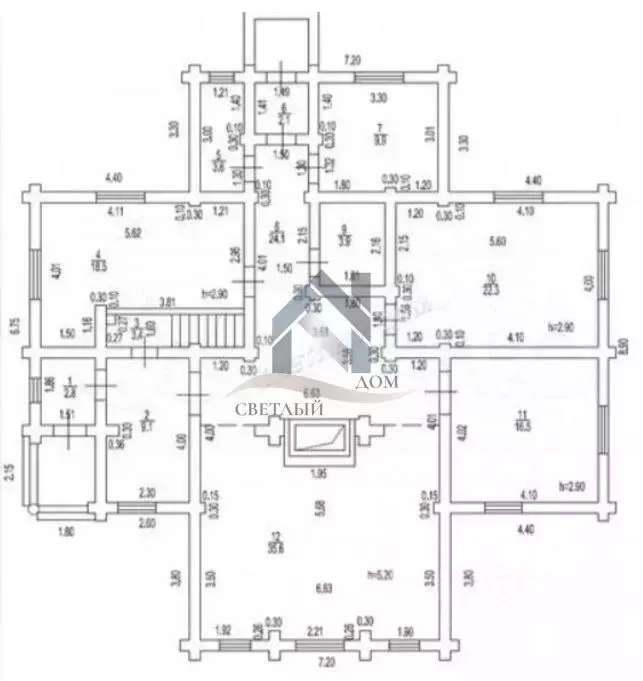 Дом в Алтайский край, Барнаул ул. Пенаты, 42 (410 м) - Фото 2