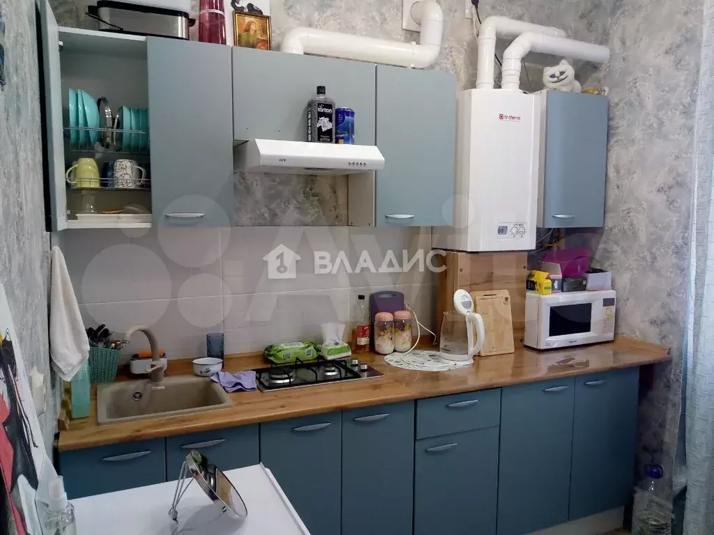 1-к. квартира, 34,5 м, 1/3 эт. - Фото 0