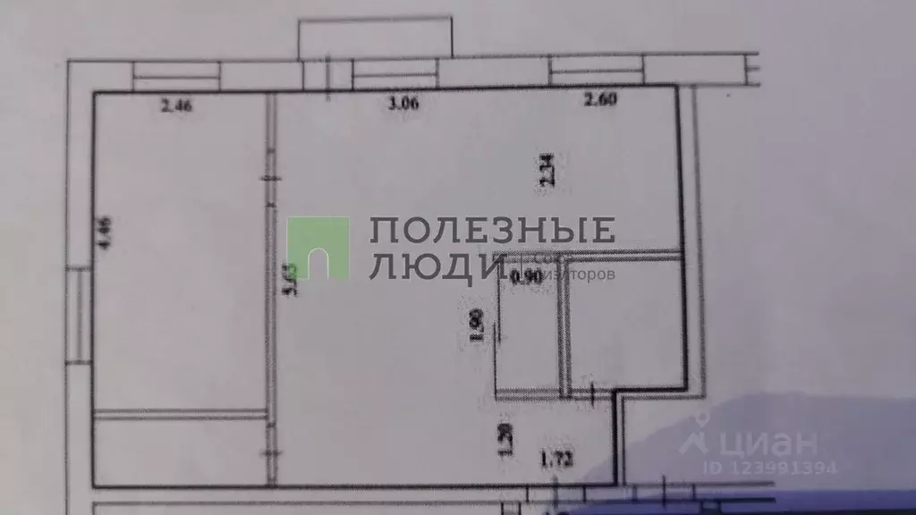 2-к кв. Томская область, Северск ул. Царевского, 7 (43.8 м) - Фото 2