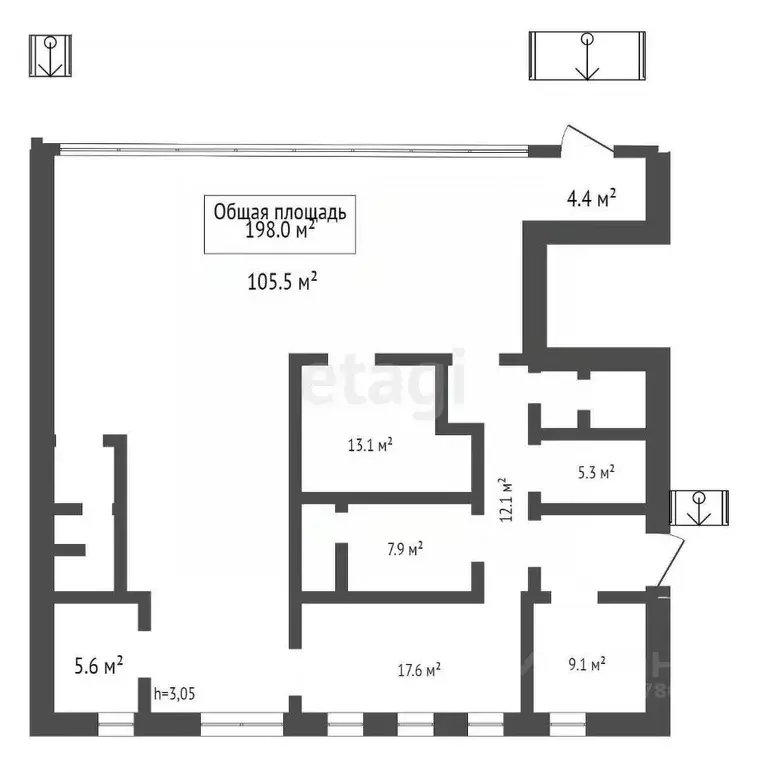 Помещение свободного назначения в Новосибирская область, Новосибирск ... - Фото 2