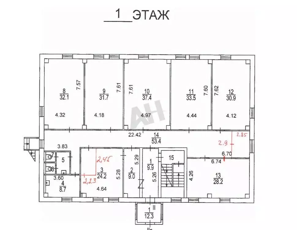 Офис в Москва ул. Воронцовские Пруды, ВЛ1С2 (1000 м) - Фото 1