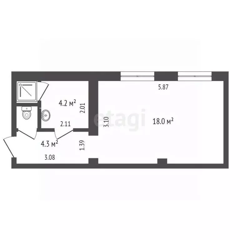 Помещение свободного назначения в Калужская область, Калуга ул. ... - Фото 2