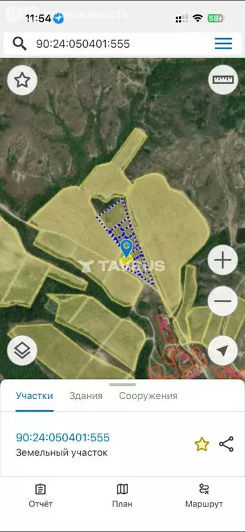 Участок в Республика Крым, муниципальный округ Феодосия, посёлок ... - Фото 2