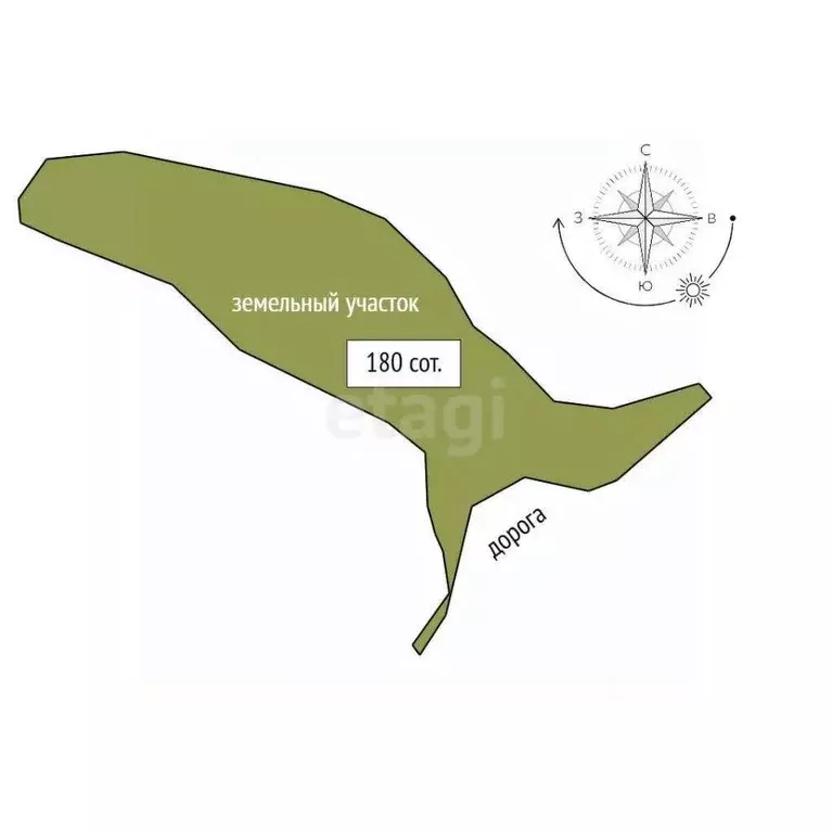 Участок в Челябинская область, Кыштым ул. Депо, 2А (180.0 сот.) - Фото 2