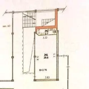 Продам помещение свободного назначения, 33.3 м - Фото 0