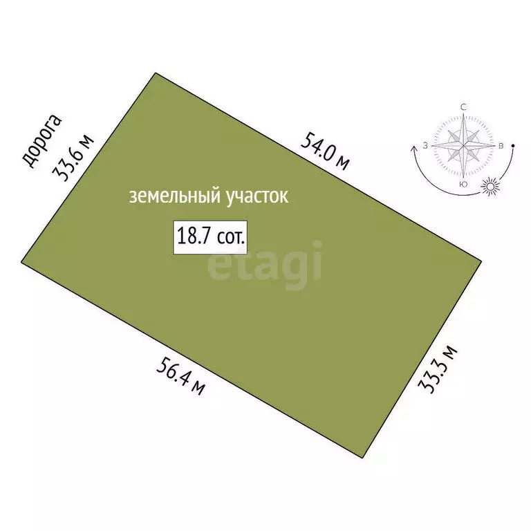 Участок в Нижнетавдинский район, садоводческое некоммерческое ... - Фото 0