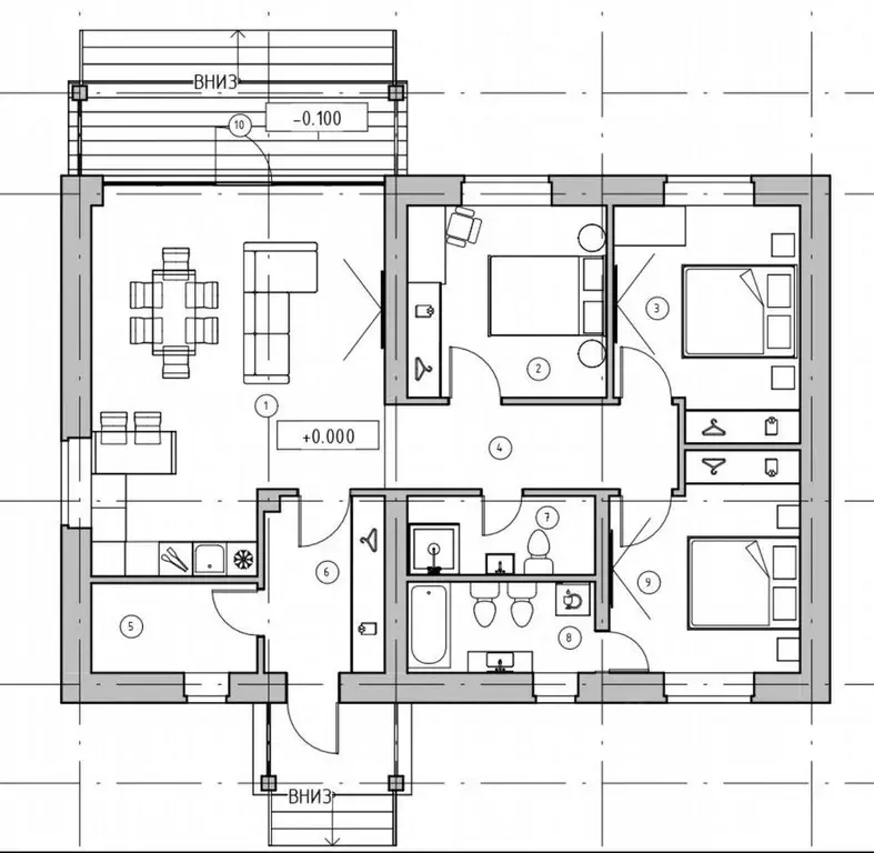 Дом в Саратовская область, д. Долгий Буерак, Ривьера СНТ  (109 м) - Фото 1