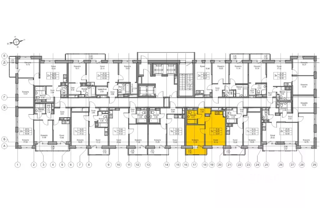 1-к кв. Санкт-Петербург ул. Ивинская, 1к3 (39.05 м) - Фото 0