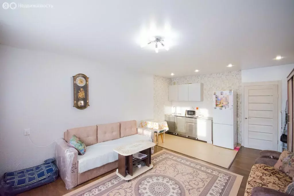 Квартира-студия: Новосибирск, улица Александра Чистякова, 6 (32.6 м) - Фото 2