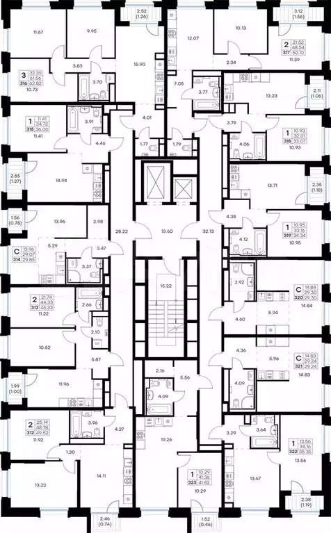 Квартира-студия, 29,3 м, 8/16 эт. - Фото 1