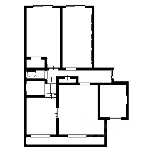 4-к кв. Иркутская область, Братск ул. Крупской, 21 (74.2 м) - Фото 2