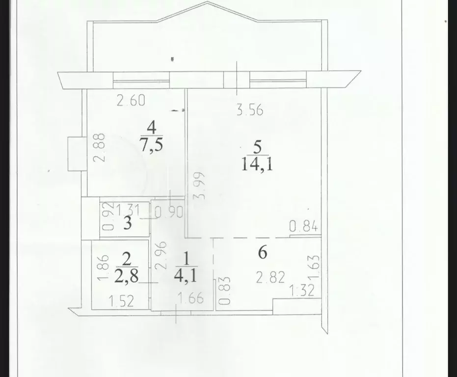 2-к кв. Кемеровская область, Кемерово ул. Серебряный Бор, 19 (34.8 м) - Фото 1