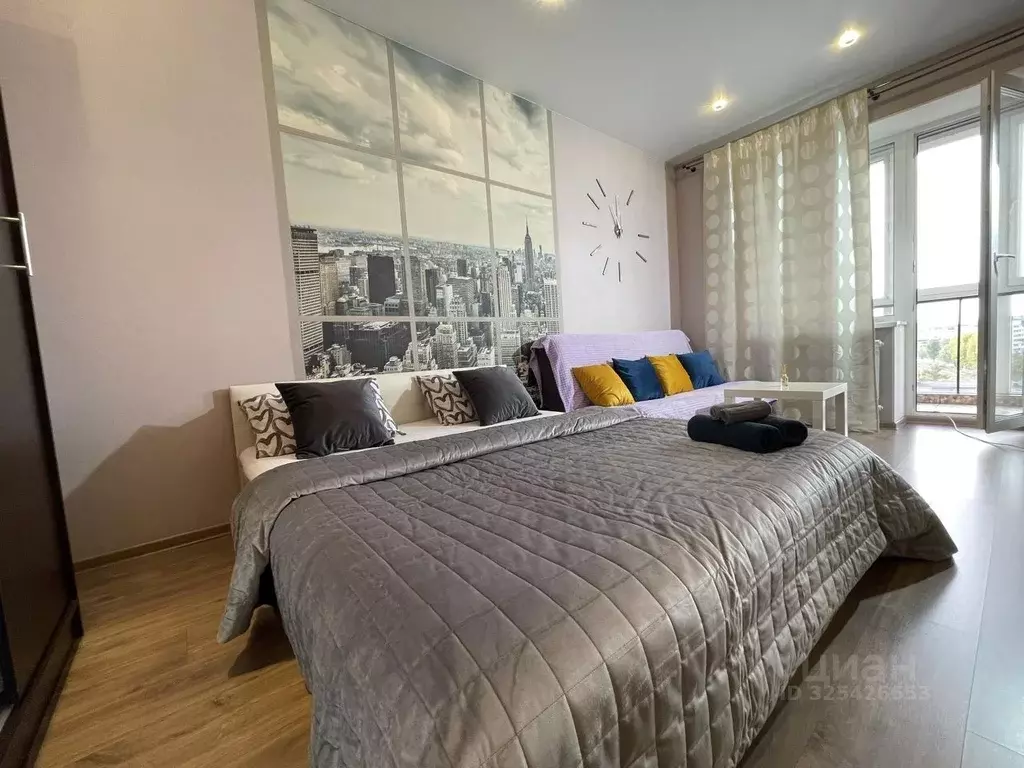 1-к кв. Тверская область, Тверь ул. Склизкова, 44 (35.0 м) - Фото 1