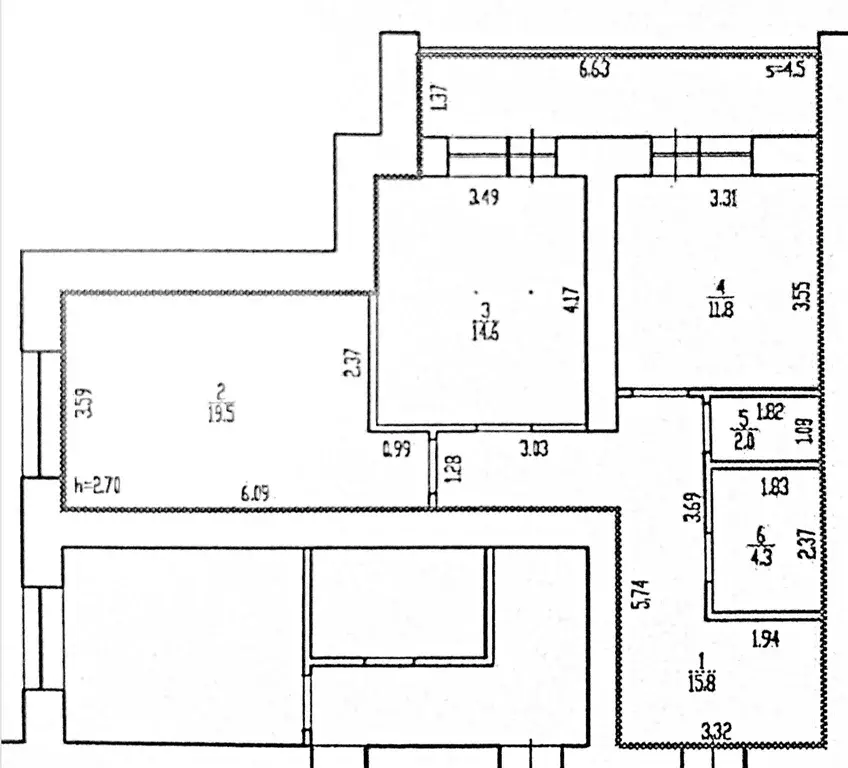 Продаётся 2-к квартира, 70 м - Фото 1