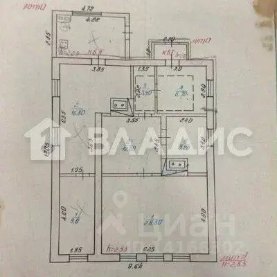 Дом в Белгородская область, Белгород пер. Танкистов, 1 (80 м) - Фото 2