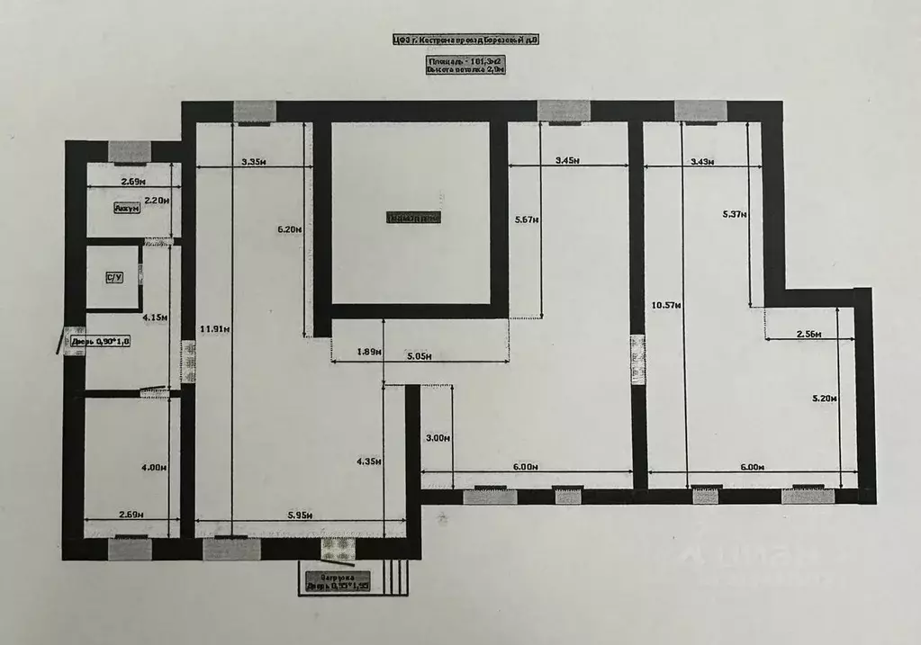 Помещение свободного назначения в Костромская область, Кострома ... - Фото 0