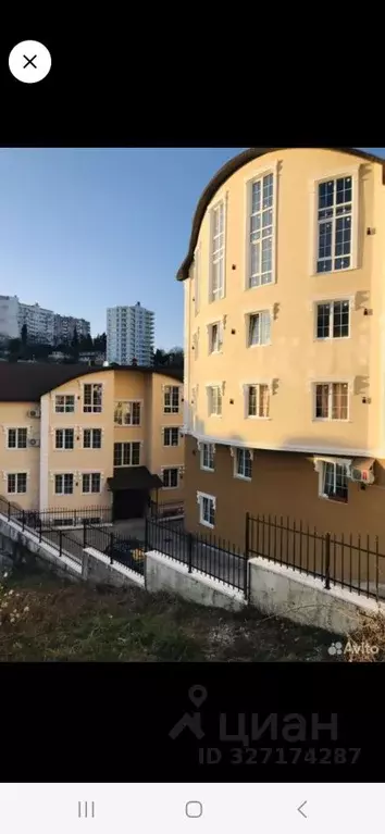 Студия Краснодарский край, Сочи Новый Сочи мкр, ул. Клубничная, 32Ж ... - Фото 2