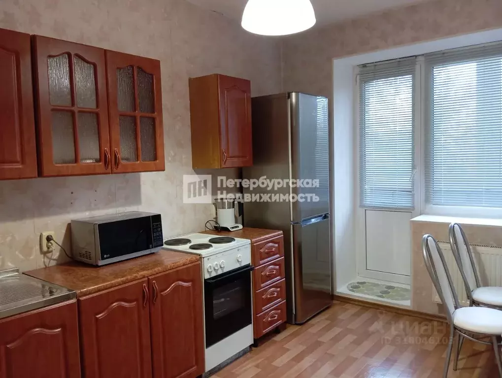 1-к кв. Санкт-Петербург ул. Асафьева, 7к1 (39.7 м) - Фото 0
