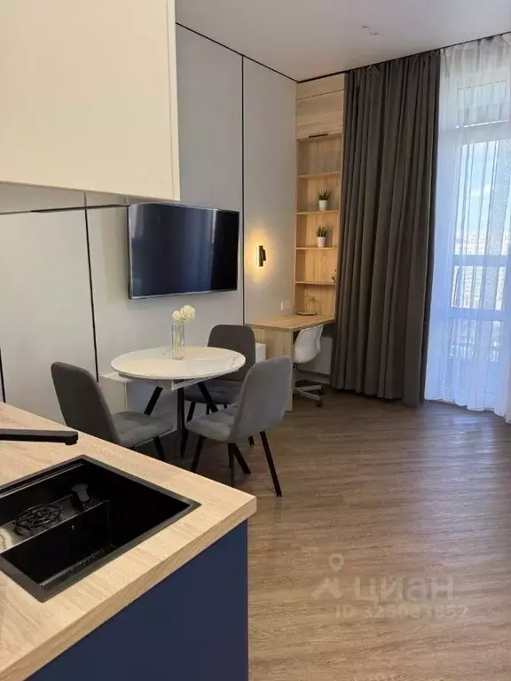 Студия Москва № 35 кв-л, 10 (23.0 м) - Фото 1