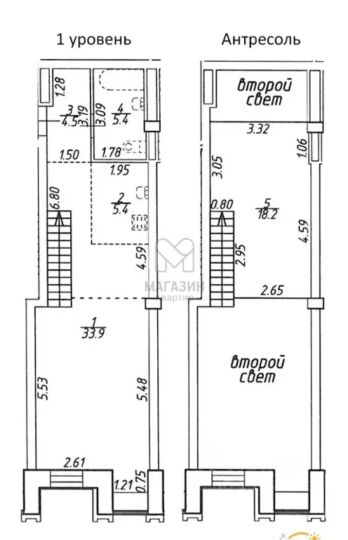 2-к кв. Санкт-Петербург Светлановский просп., 45 (75.8 м) - Фото 1