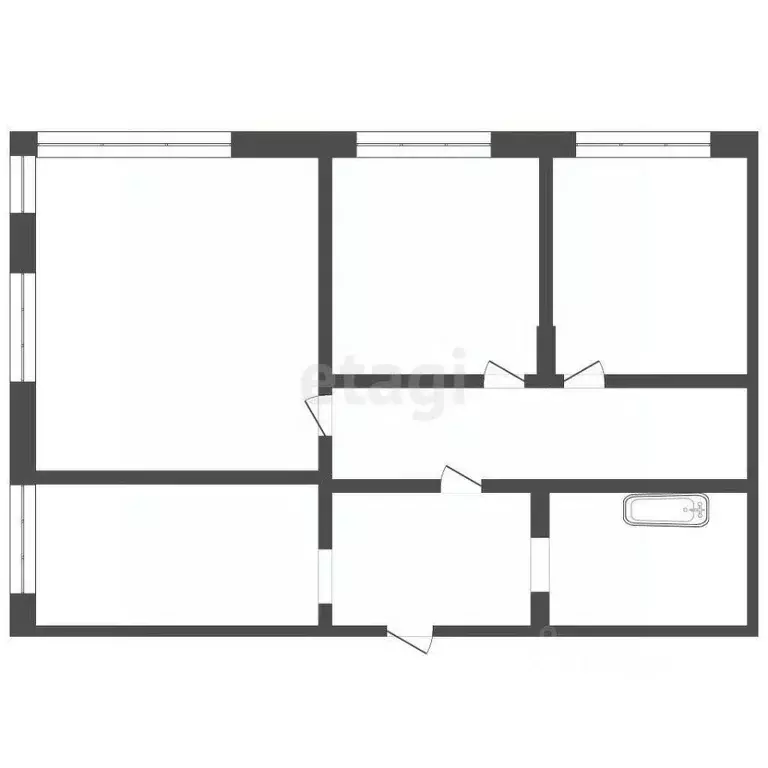 Дом в Кемеровская область, Кемеровский муниципальный округ, с. Ягуново ... - Фото 2