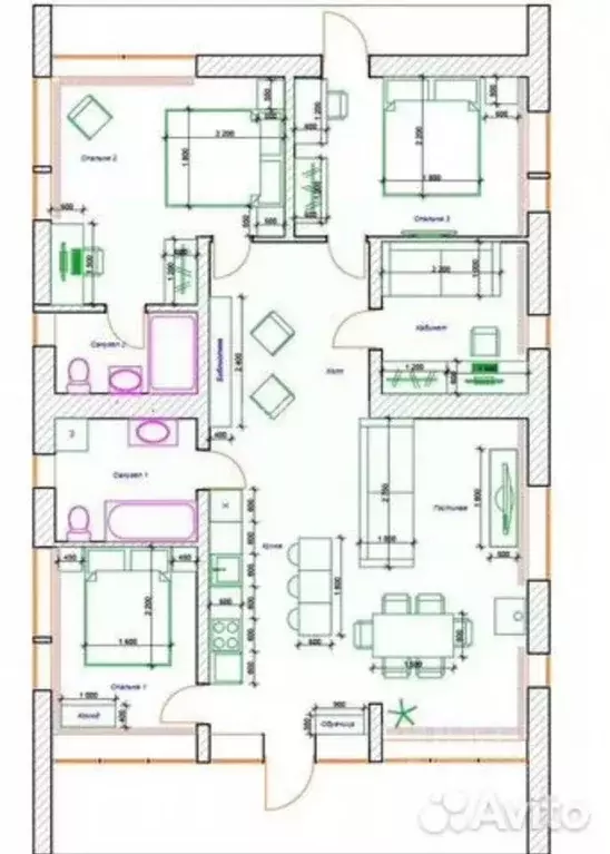 Дом в Смоленская область, Гагаринский муниципальный округ, д. Лебедки, ... - Фото 2