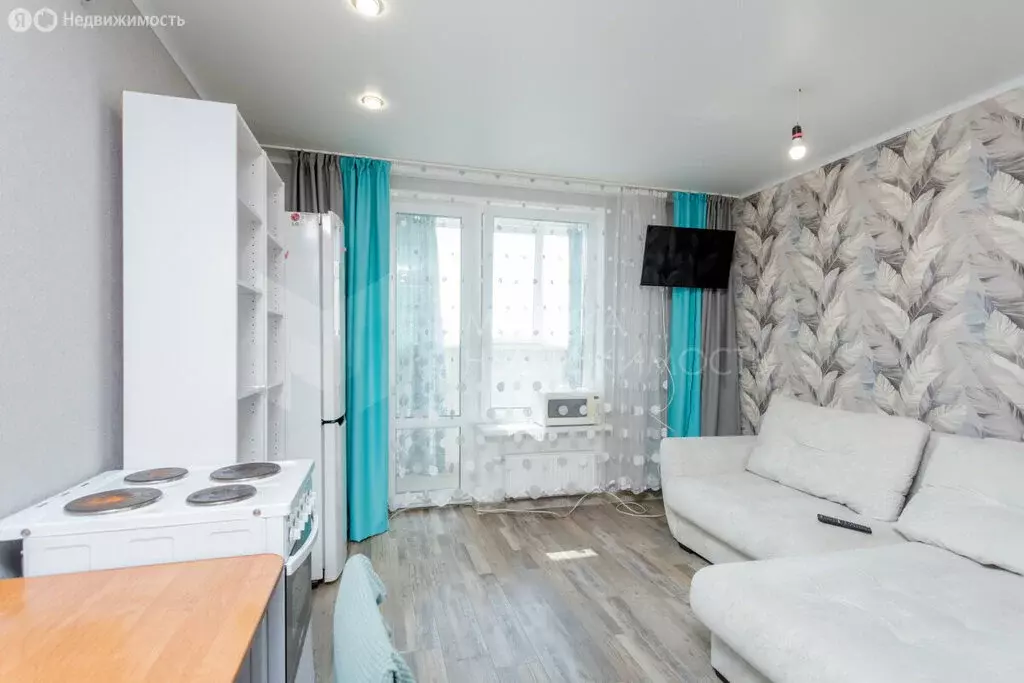 Квартира-студия: Тюмень, Велижанская улица, 66 (24 м) - Фото 2