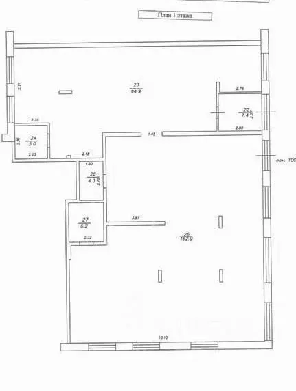 Помещение свободного назначения в Татарстан, Казань ул. Ярдем, 23 (280 ... - Фото 2
