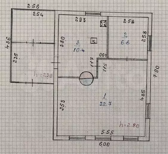 Дом 39,7 м на участке 9,8 сот. - Фото 0