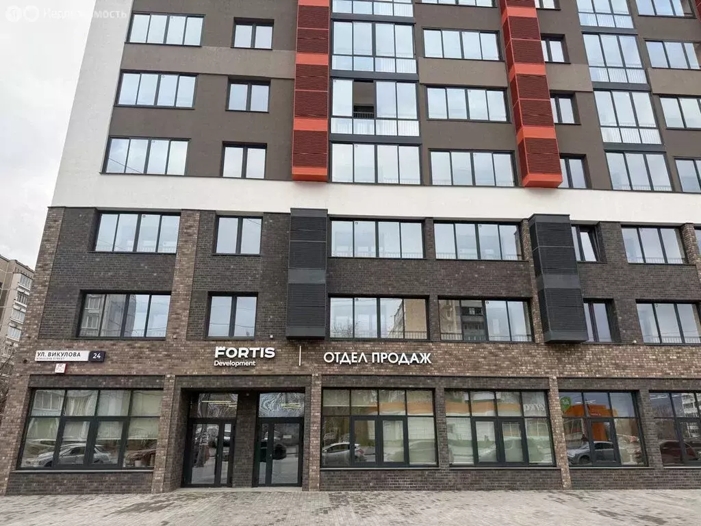 Квартира-студия: Екатеринбург, улица Викулова, 24 (25.4 м) - Фото 2