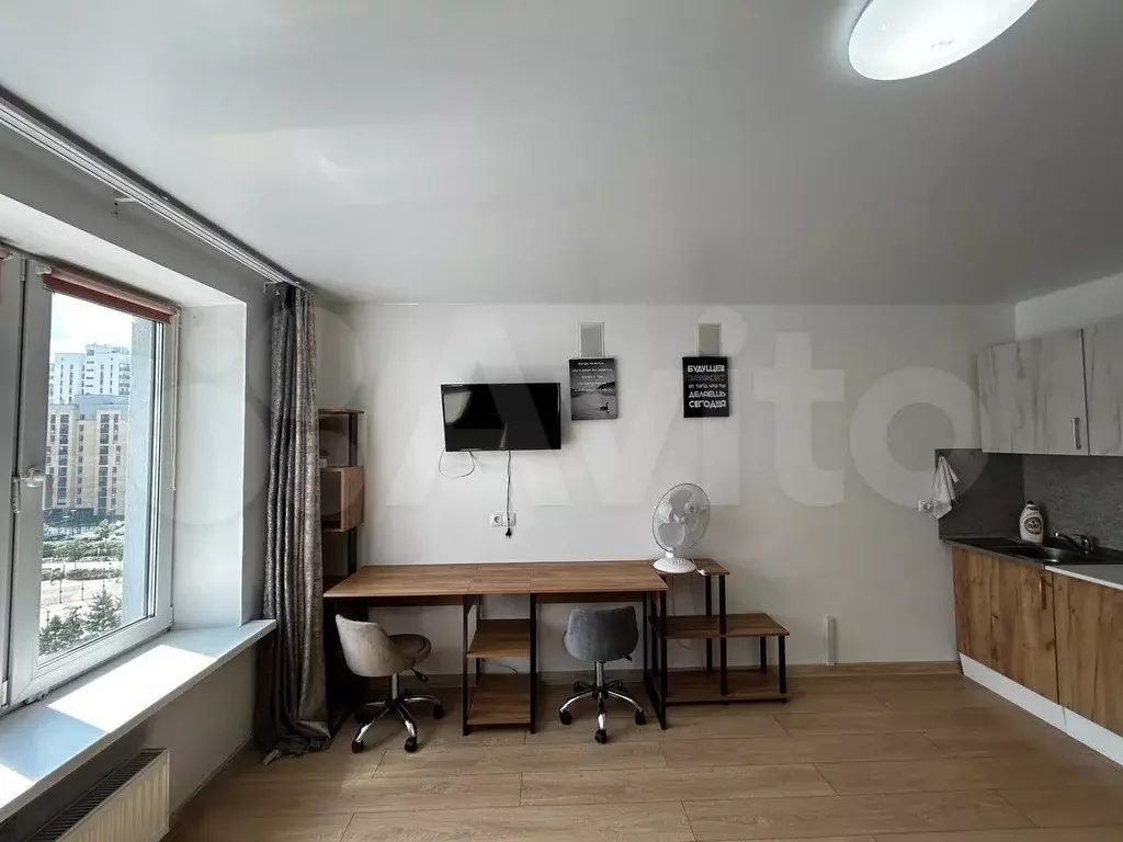 Квартира-студия, 30 м, 8/10 эт. - Фото 1