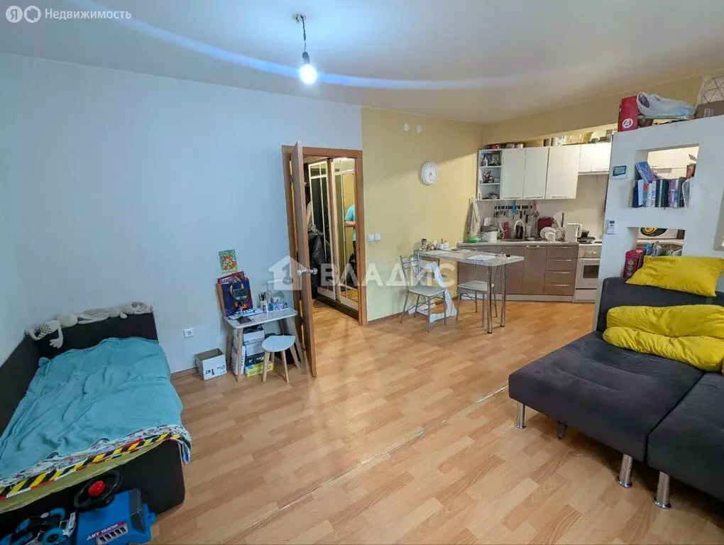 Квартира-студия: Ангарск, 251-й квартал, 20 (33 м) - Фото 1