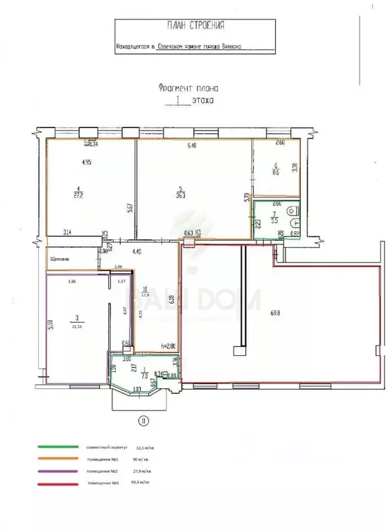 Помещение свободного назначения в Брянская область, Брянск ул. Фокина, ... - Фото 2