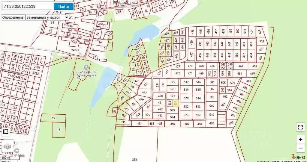 Участок в Тульская область, Тула городской округ, д. Федоровка  (10.0 ... - Фото 2