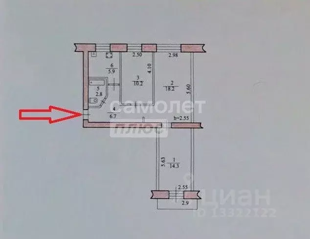 3-к кв. Еврейская автономная область, Биробиджан ул. Шолом-Алейхема, ... - Фото 1