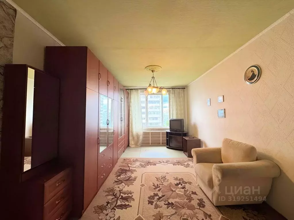 Квартира, 1 комната, 32.79 м - Фото 1