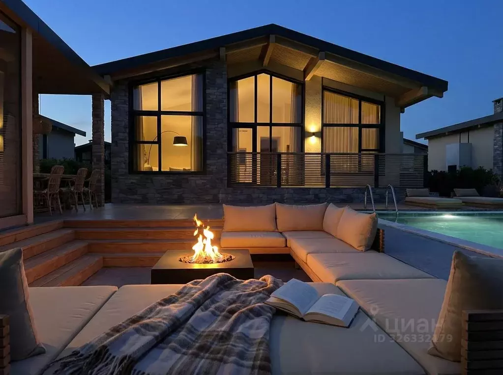 Коттедж в Краснодарский край, Сочи городской округ, с. Илларионовка  ... - Фото 1