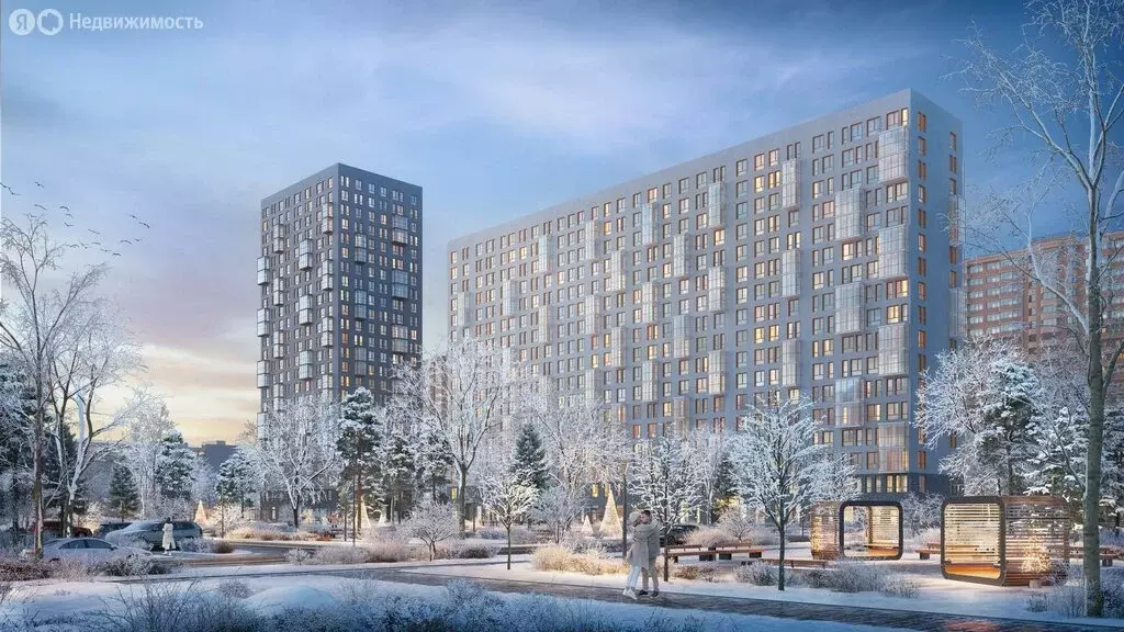 Квартира-студия: Тюмень, улица Юрия Рогачева, 11к2 (23.2 м) - Фото 2