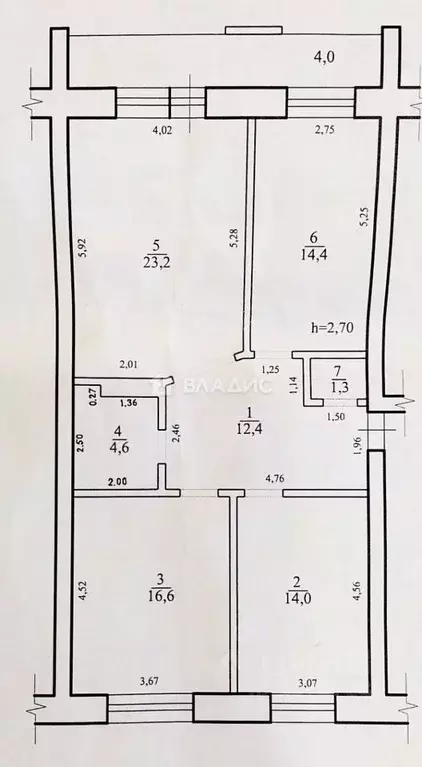 3-к кв. Забайкальский край, Чита ул. Кочеткова, 22 (86.5 м) - Фото 2