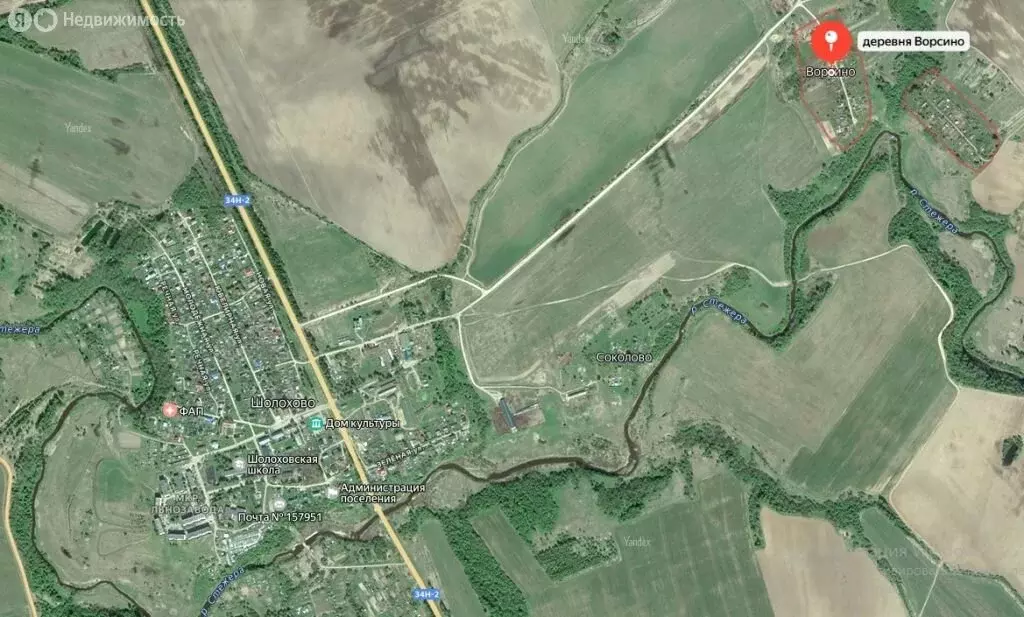 Участок в Красносельский район, Шолоховское сельское поселение, ... - Фото 2