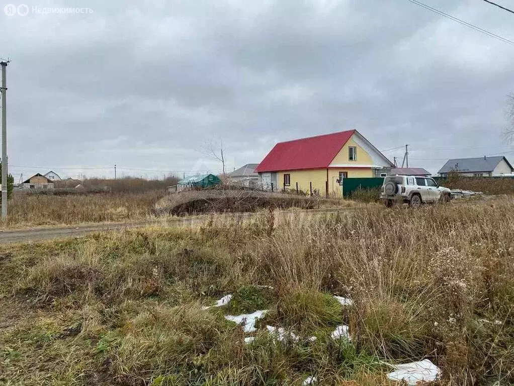 Участок в Тюменский район, деревня Есаулова, Юбилейная улица (8 м) - Фото 1