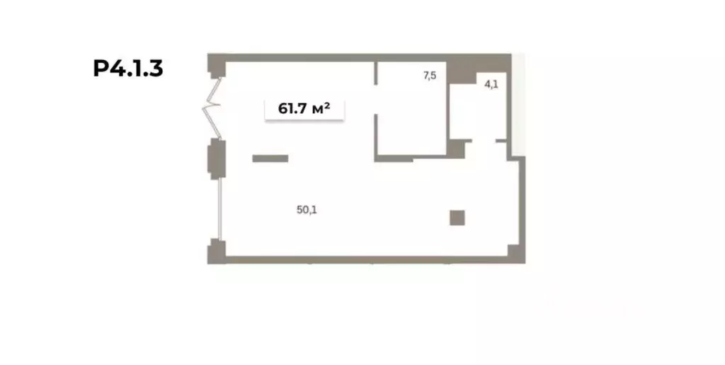 Помещение свободного назначения в Москва Тагильская ул., 6/5 (62 м) - Фото 2