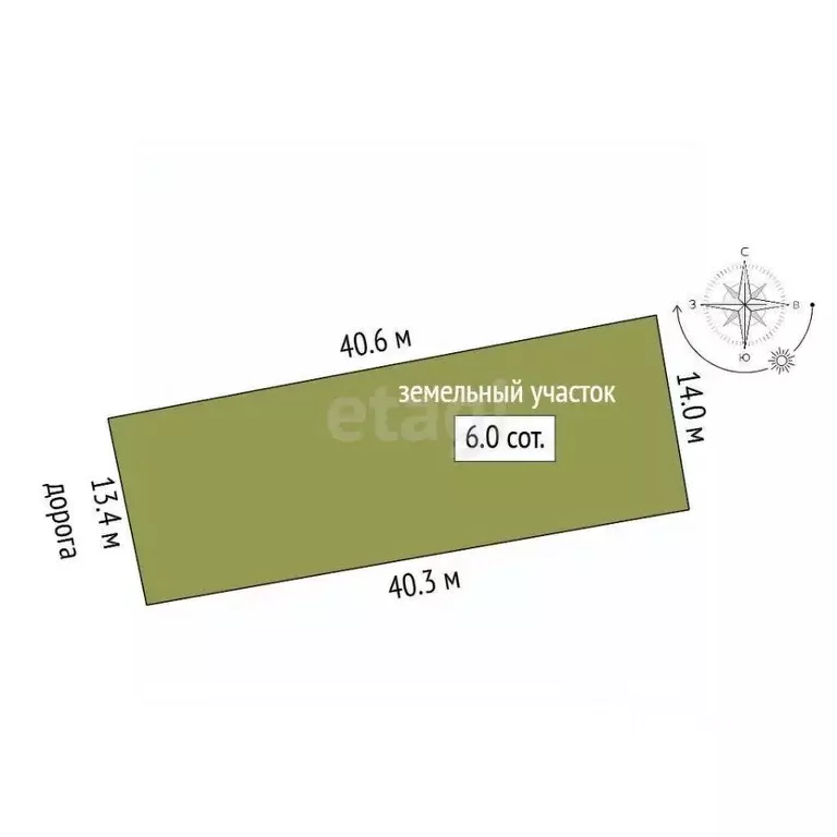 Участок в Ростовская область, Ростов-на-Дону ул. Курсантов (5.95 сот.) - Фото 1