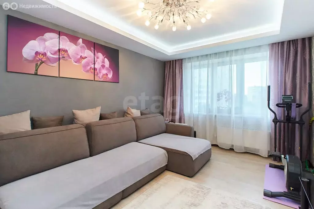 3-комнатная квартира: Тюмень, Лесопарковая улица, 19 (65.9 м) - Фото 2