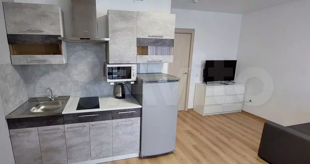 Квартира-студия, 28 м, 3/25 эт. - Фото 1