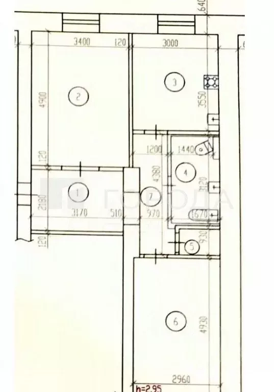 2-к кв. Алтайский край, Барнаул просп. Ленина, 93 (60.0 м) - Фото 2